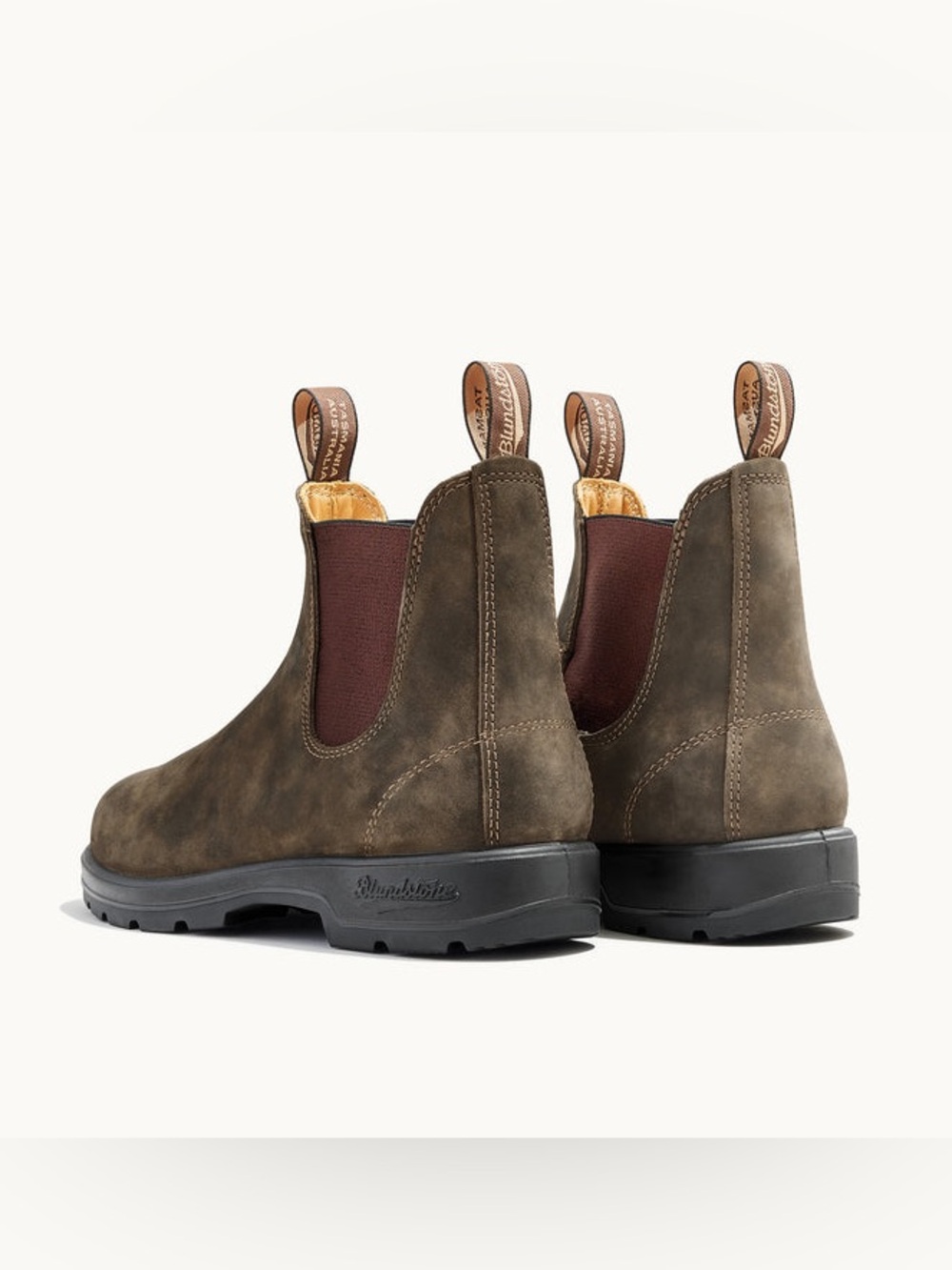Blundstone 585 Classic Chelsea Boots Mens 10 US Rustic Brown AUS 9 - Picture 3 of 16